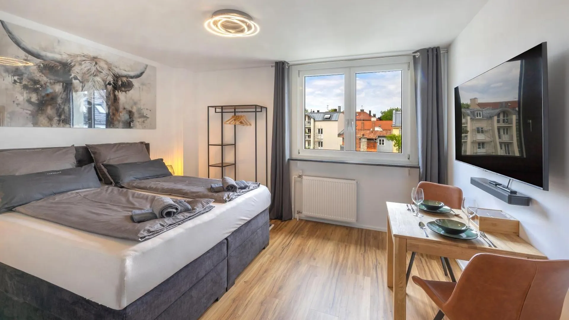 Apartment Sweethome - Super Zentral Und Modern, Kueche, Wifi Munich